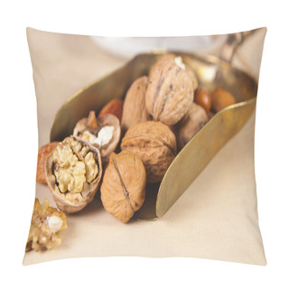 Personality  Shovel Of Nuts Pillow Covers