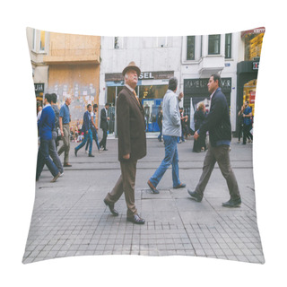 Personality  Grey Hair Man Pillow Covers
