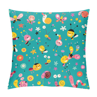 Personality  Bugs Pattern Pillow Covers