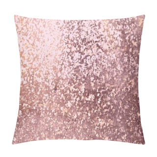 Personality  The Picture Shows Some Spots Of Irregular Shapes On Pink Surface. The Colours Are Soft And Pleasant.May Be The Background Pillow Covers