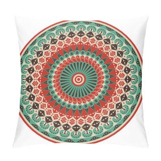 Personality  Round Ethnic Pattern Pillow Covers