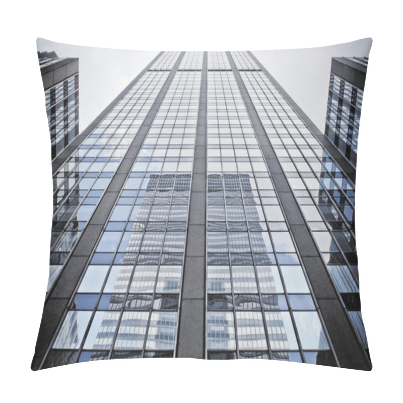 Personality  Building in New York City pillow covers