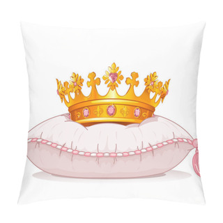 Personality  Crown On The Pillow Pillow Covers