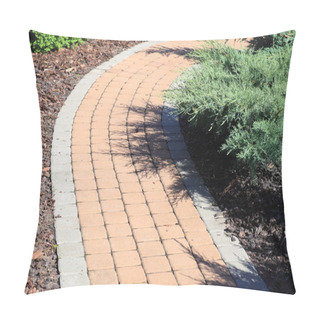 Personality  Brick Sidewalk Pillow Covers