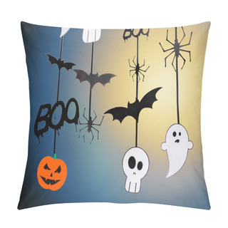 Personality  Halloween Party Garlands Or Decorations Pillow Covers