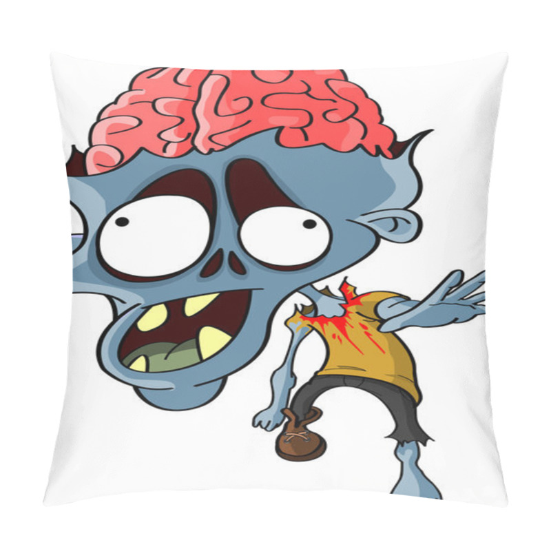 Personality  Cartoon Reanimated Zombie Pillow Covers