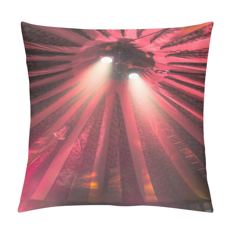 Personality  Spotlights in Circus Tent pillow covers