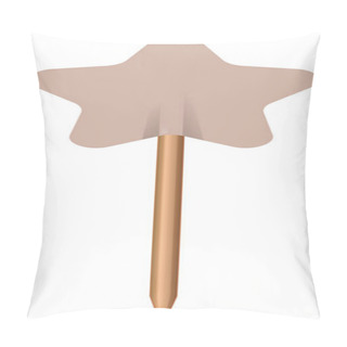 Personality  A Minimalist Design Of A Magical Wand. Pillow Covers