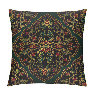 Personality  Rich Template For Oriental Carpet.  Pillow Covers