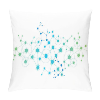 Personality  Abstract Network Design Pillow Covers