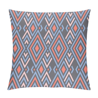 Personality  Seamless Rhombus Pattern Pillow Covers