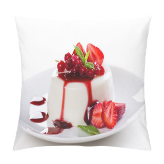 Personality  Tasty Panna Cotta Pillow Covers