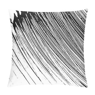 Personality  Grunge Soap Texture Invert Distress Black And White Rough Foam Trace Enchanting Background Noise Pillow Covers