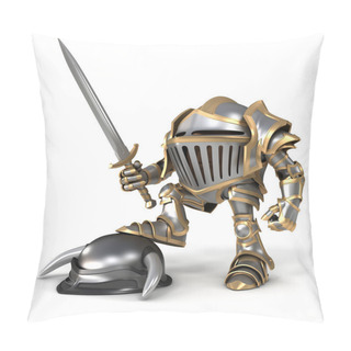 Personality  Cartoon Knight Conqueror Pillow Covers