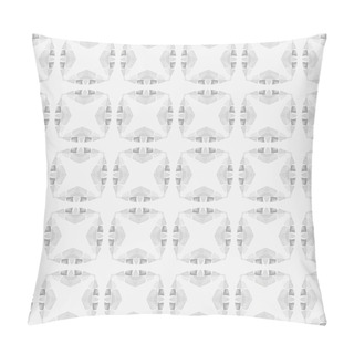 Personality  Oriental Arabesque Hand Drawn Border. Black And White Ideal Boho Chic Summer Design. Textile Ready Immaculate Print, Swimwear Fabric, Wallpaper, Wrapping. Arabesque Hand Drawn Design. Pillow Covers
