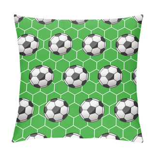 Personality  Seamless Soccer Pattern Pillow Covers