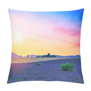 Personality  Lavender Fields At Sunset Near Valensole Pillow Covers