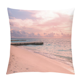 Personality  Maldivian Sunset Pillow Covers