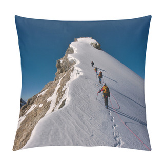 Personality  Climbing A Mountain Pillow Covers