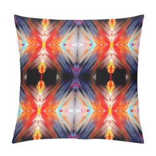 Personality Seamless Kaleidoscopic Colourful Pattern For Wallpapers And Fabrics Pillow Covers