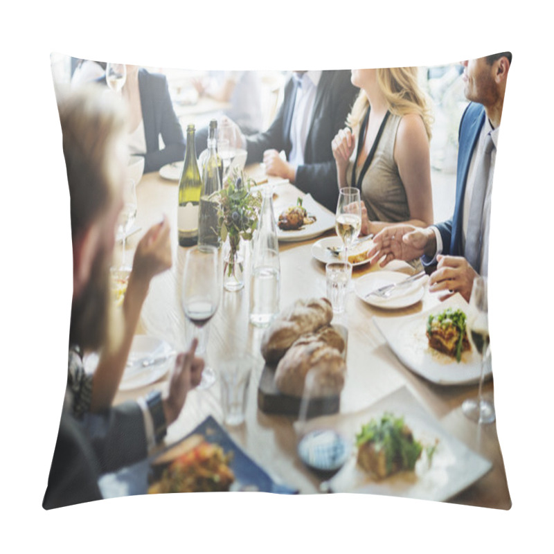 Personality  People enjoying food  pillow covers