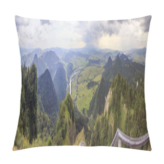 Personality  Panoramic Photo Of Pieniny Mountains, Poland Pillow Covers