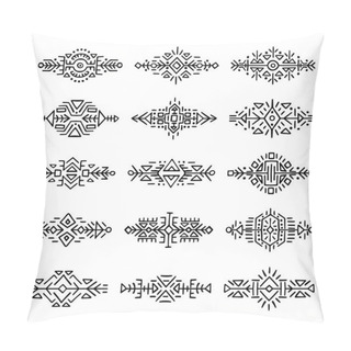 Personality  Borders Collection In Ethnic Style Pillow Covers