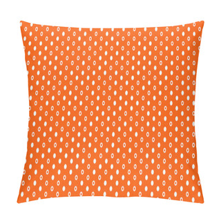 Personality  Abstract Colorful Halftone Dots Generative Art Background Illustration Pillow Covers
