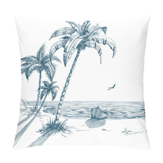 Personality  Summer Beach Pillow Covers