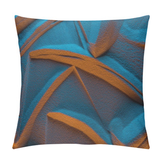 Personality  Top View Of Textured Sand Background With Color Filter Pillow Covers