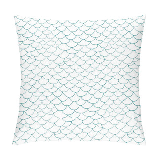Personality  Seamless Vector Pattern With A Flake Texture On A White Background Pillow Covers