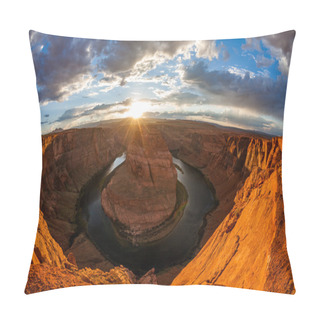 Personality  Horseshoe Bend, Arizona Pillow Covers