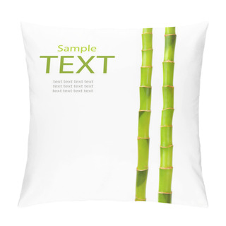Personality  Bamboo Shoots Background Pillow Covers
