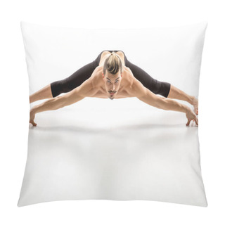 Personality  Athletic Man Posing  Pillow Covers