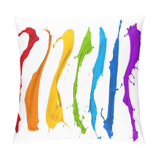Personality  Paint Splash Collection Pillow Covers