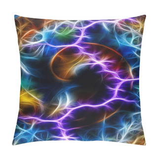Personality  Modern Abstract Background, Colorful Illustration  Pillow Covers