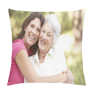 Personality  Senior Woman With Adult Pillow Covers