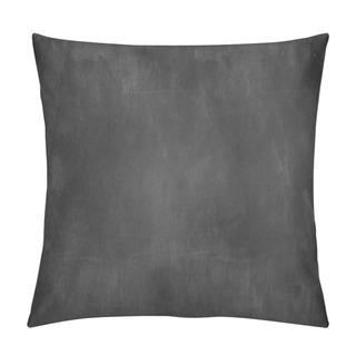 Personality  Chalk Rubbed Out On Blackboard Background Pillow Covers
