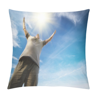 Personality  Man To Sky Pillow Covers
