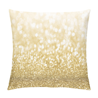 Personality  Gold Glitter Background Pillow Covers