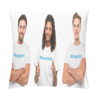 Personality  Group Of Young Volunteers Pillow Covers