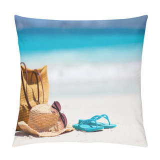 Personality  Beach Vacation On A Tropical Beach Pillow Covers