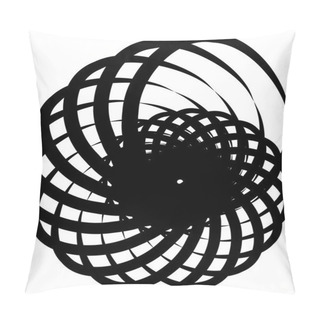 Personality  Spiral Volute, Snail Shape, Element.  Pillow Covers