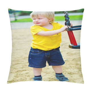 Personality  Cring Kid On The Playground Pillow Covers