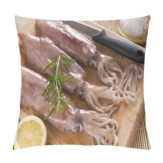 Personality  Fresh Squid Pillow Covers