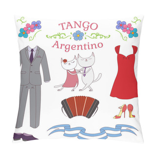 Personality  Argentine Tango Poster Pillow Covers