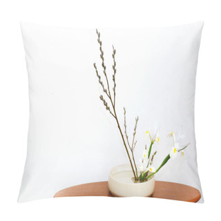 Personality   Ikebana. Flower Arrangement In Sofia Pillow Covers