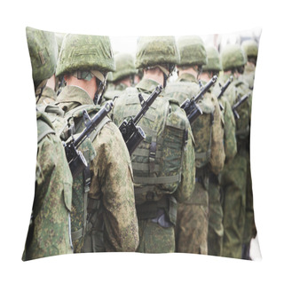 Personality  Military Uniform Soldier Row Pillow Covers