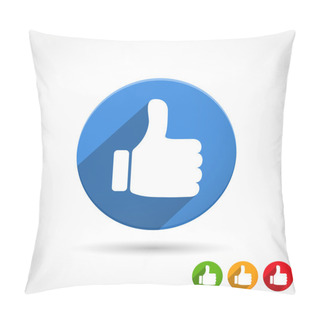 Personality  Thumbs Up Icon Pillow Covers