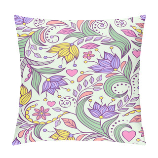 Personality  Floral Background Pillow Covers